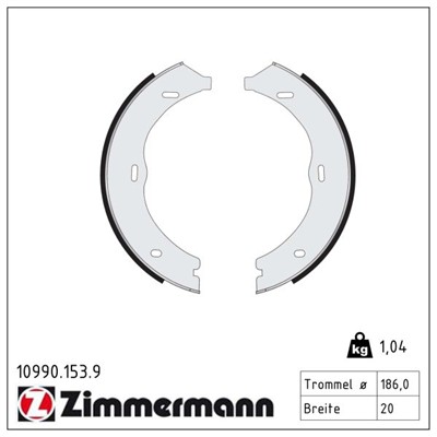 ZIMMERMANN 10990.153.9 EAN: 4250238750048.