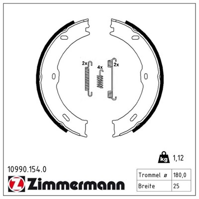 ZIMMERMANN 10990.154.0 EAN: 4250238750055.