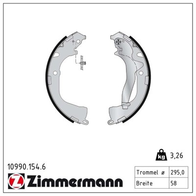 ZIMMERMANN 10990.154.6 EAN: 4250238755425.