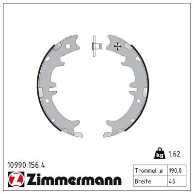 ZIMMERMANN 10990.156.4 EAN: 4250238767244.