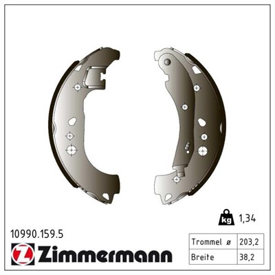 ZIMMERMANN 10990.159.5 EAN: 4250238781493.