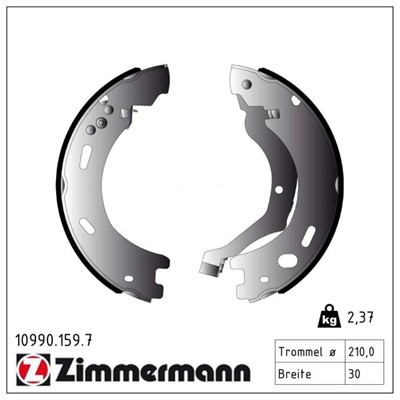 ZIMMERMANN 10990.159.7 EAN: 4250238781523.
