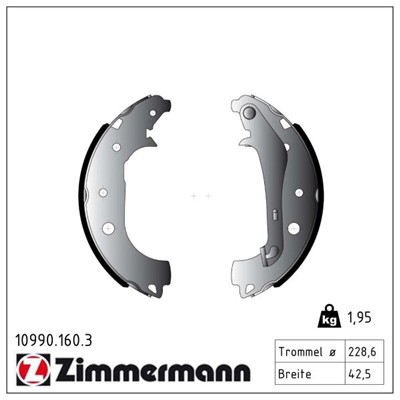 ZIMMERMANN 10990.160.3 Číslo výrobce: 98101 0816 0 4. EAN: 4250238785842.