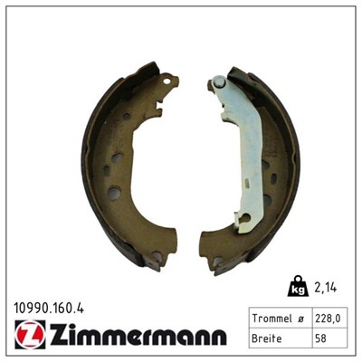 ZIMMERMANN 10990.160.4 EAN: 4250238788942.