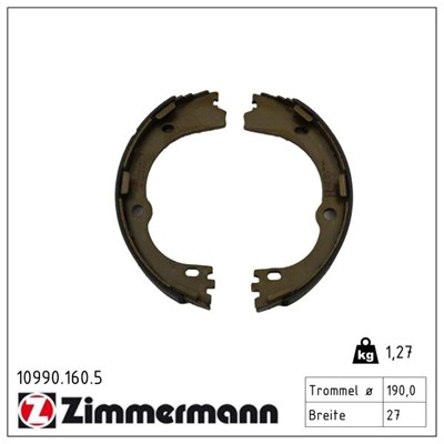 ZIMMERMANN 10990.160.5 EAN: 4250238791782.