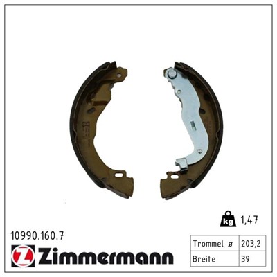 ZIMMERMANN 10990.160.7 EAN: 4250238792567.