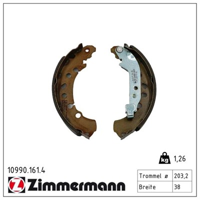 ZIMMERMANN 10990.161.4 Číslo výrobce: H1756. EAN: 4250238793052.