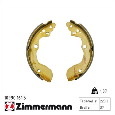 ZIMMERMANN 10990.161.5 Číslo výrobce: S954. EAN: 4250238794202.