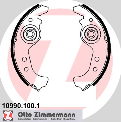 ZIMMERMANN 10990.100.1 EAN: 4250238721222.
