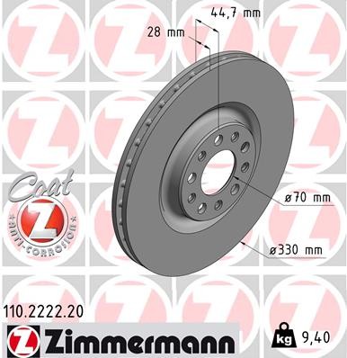 ZIMMERMANN 110.2222.20 EAN: 4250238769828.