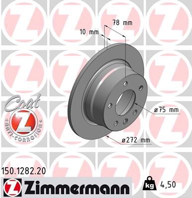 ZIMMERMANN 150.1282.20 EAN: 4250238718376.