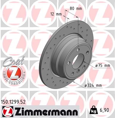 ZIMMERMANN 150.1299.52 EAN: 4250238745990.
