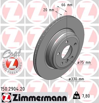 ZIMMERMANN 150.2904.20 EAN: 4250238755012.