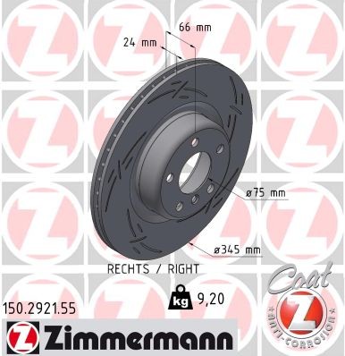 ZIMMERMANN 150.2921.55 EAN: 4250238791195.