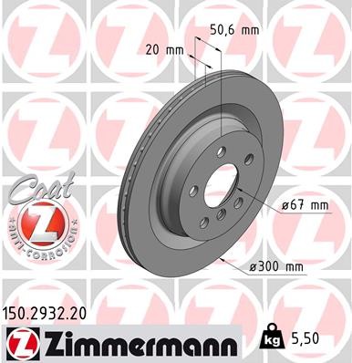 ZIMMERMANN 150.2932.20 EAN: 4250238764465.