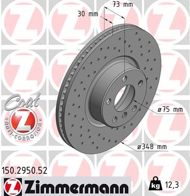 ZIMMERMANN 150.2950.52 EAN: 4250238768944.