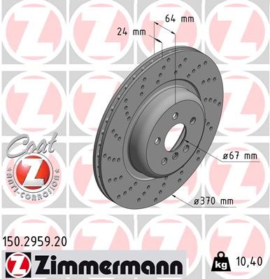 ZIMMERMANN 150.2959.20 EAN: 4250238776413.