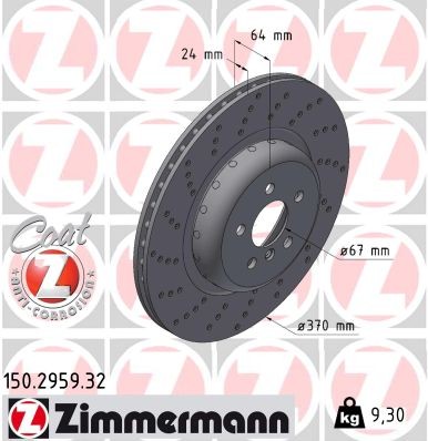 ZIMMERMANN 150.2959.32 EAN: 4250238792727.