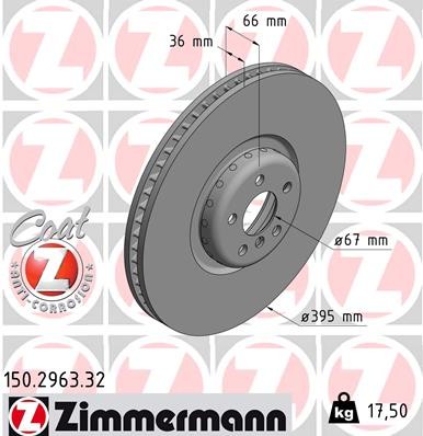 ZIMMERMANN 150.2963.32 EAN: 4250238781004.