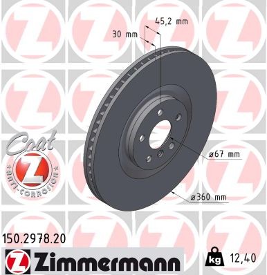 ZIMMERMANN 150.2978.20 EAN: 4250238783114.