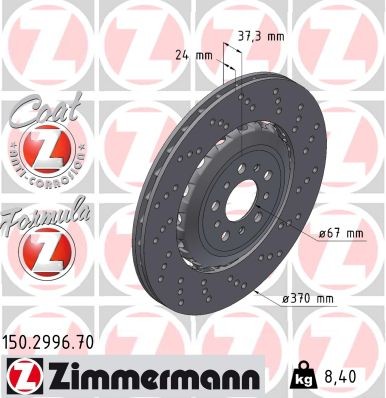 ZIMMERMANN 150.2996.70 EAN: 4250238790471.