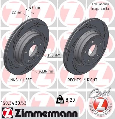 ZIMMERMANN 150.3430.53 EAN: 4250238777540.