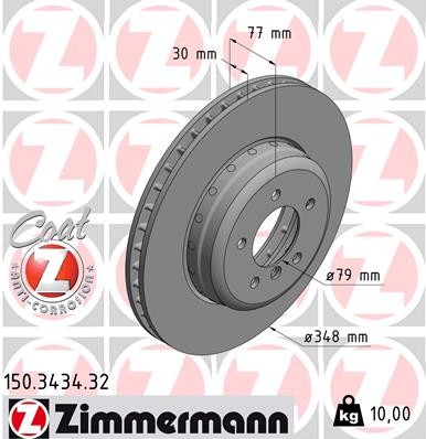 ZIMMERMANN 150.3434.32 EAN: 4250238769545.