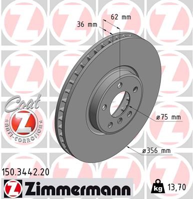 ZIMMERMANN 150.3442.20 EAN: 4250238716525.