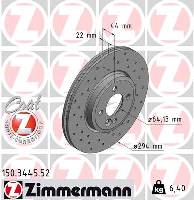 ZIMMERMANN 150.3445.52 EAN: 4250238748717.