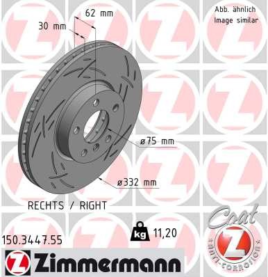 ZIMMERMANN 150.3447.55 EAN: 4250238777649.