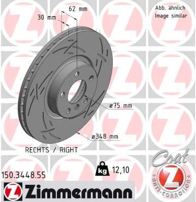 ZIMMERMANN 150.3448.55 EAN: 4250238777663.