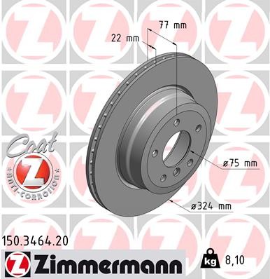 ZIMMERMANN 150.3464.20 EAN: 4250238741992.