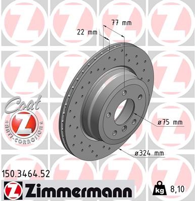 ZIMMERMANN 150.3464.52 EAN: 4250238749455.