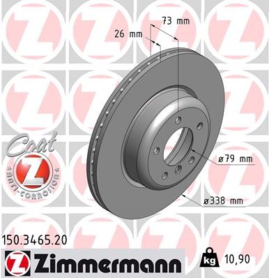 ZIMMERMANN 150.3465.20 EAN: 4250238742005.