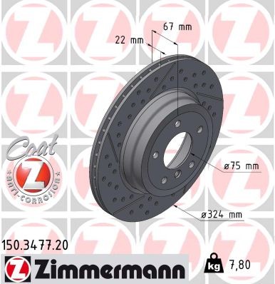 ZIMMERMANN 150.3477.20 EAN: 4250238746157.
