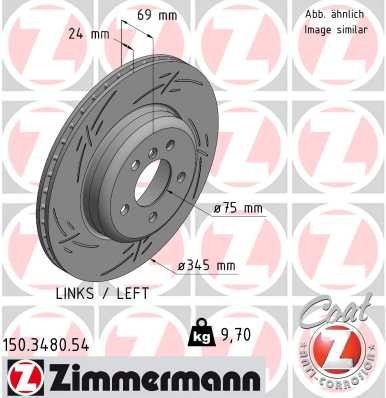 ZIMMERMANN 150.3480.54 EAN: 4250238777731.