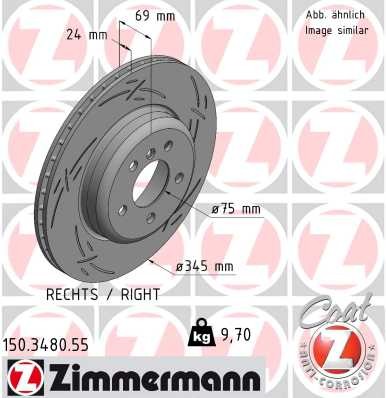 ZIMMERMANN 150.3480.55 EAN: 4250238777748.