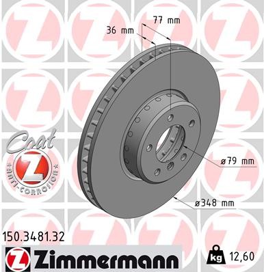 ZIMMERMANN 150.3481.32 EAN: 4250238769491.