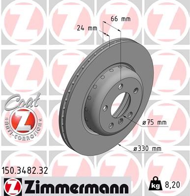 ZIMMERMANN 150.3482.32 EAN: 4250238769361.