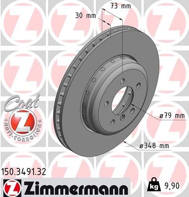 ZIMMERMANN 150.3491.32 EAN: 4250238769538.