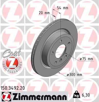 ZIMMERMANN 150.3492.20 EAN: 4250238753162.