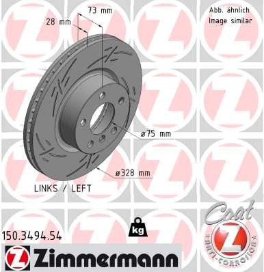ZIMMERMANN 150.3494.54 EAN: 4250238785637.