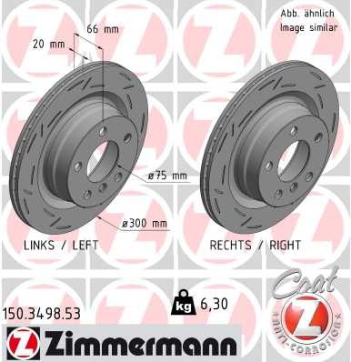 ZIMMERMANN 150.3498.53 EAN: 4250238786061.