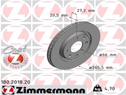 ZIMMERMANN 180.2018.20
