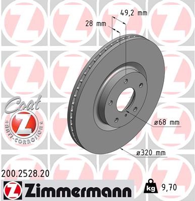ZIMMERMANN 200.2528.20 EAN: 4250238758297.