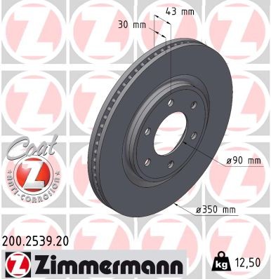 ZIMMERMANN 200.2539.20 EAN: 4250238785316.