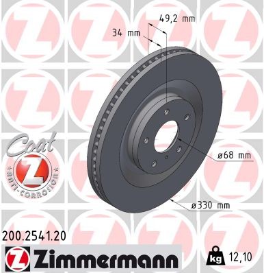 ZIMMERMANN 200.2541.20 EAN: 4250238785293.