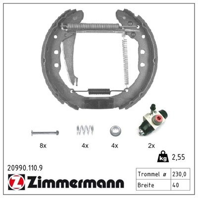 ZIMMERMANN 20990.110.9 EAN: 4250238731689.