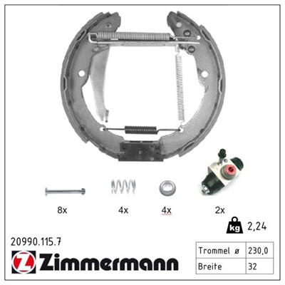 ZIMMERMANN 20990.115.7 EAN: 4250238732167.
