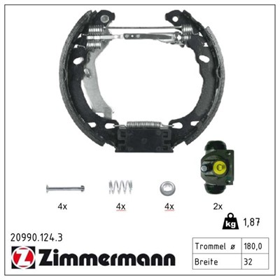 ZIMMERMANN 20990.124.3 EAN: 4250238733027.